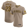 San Diego Padres Nike Fernando Tatis Jr. Alternate Elite Baseball Jersey - Sand