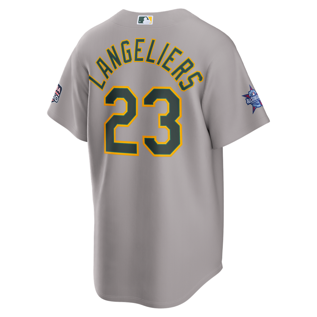 Athletics Nike 2026 All-Star Game Shea Langeliers Replica Baseball Jersey - Gray