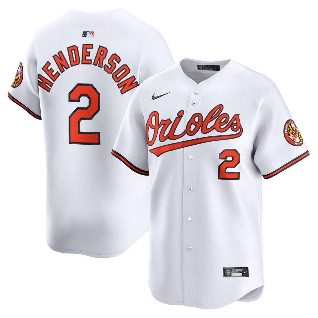 Baltimore Orioles Nike Gunnar Henderson Alternate Limited Baseball Jersey - Black