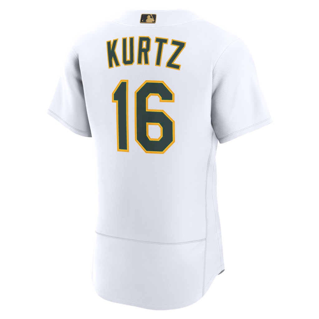 Athletics Nike Nick Kurtz MLB Awards Authentic Baseball Jersey - White