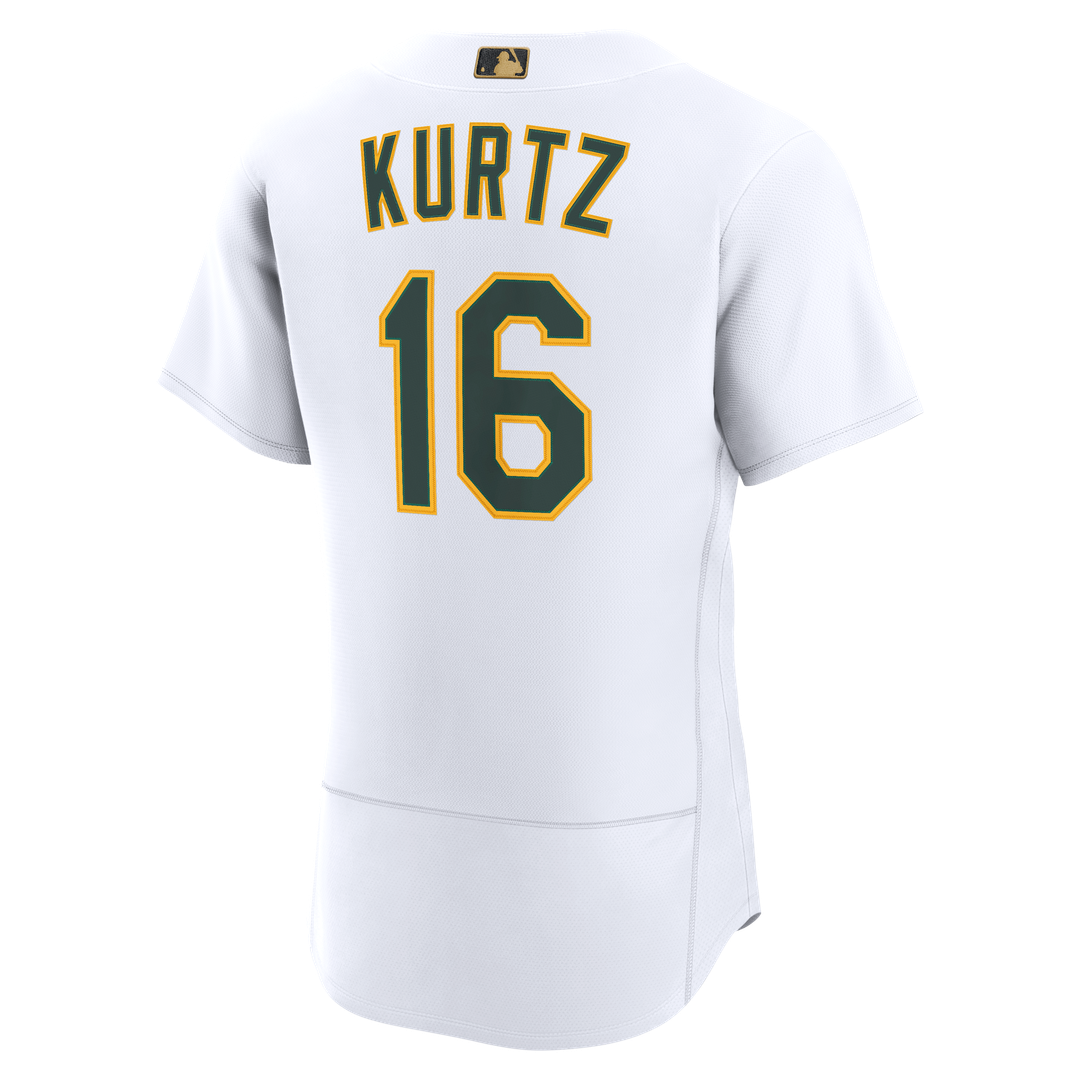 Athletics Nike Nick Kurtz MLB Awards Authentic Baseball Jersey - White