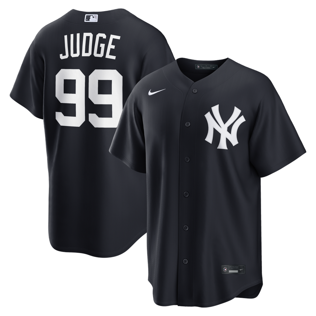 New York Yankees Nike Aaron Judge Alternate Replica Baseball Jersey - Navy