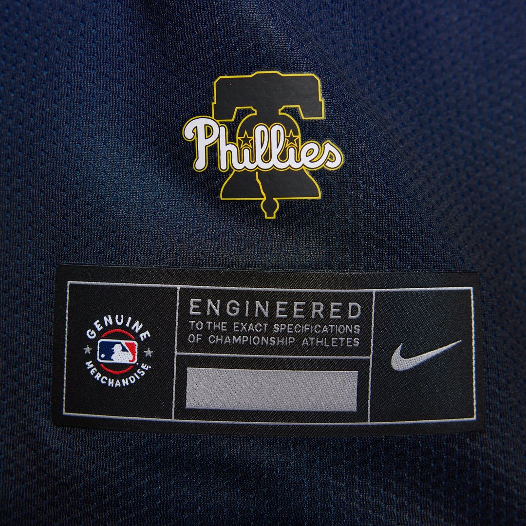 Philadelphia Phillies Nike City Connect Limited Baseball Jersey - Navy