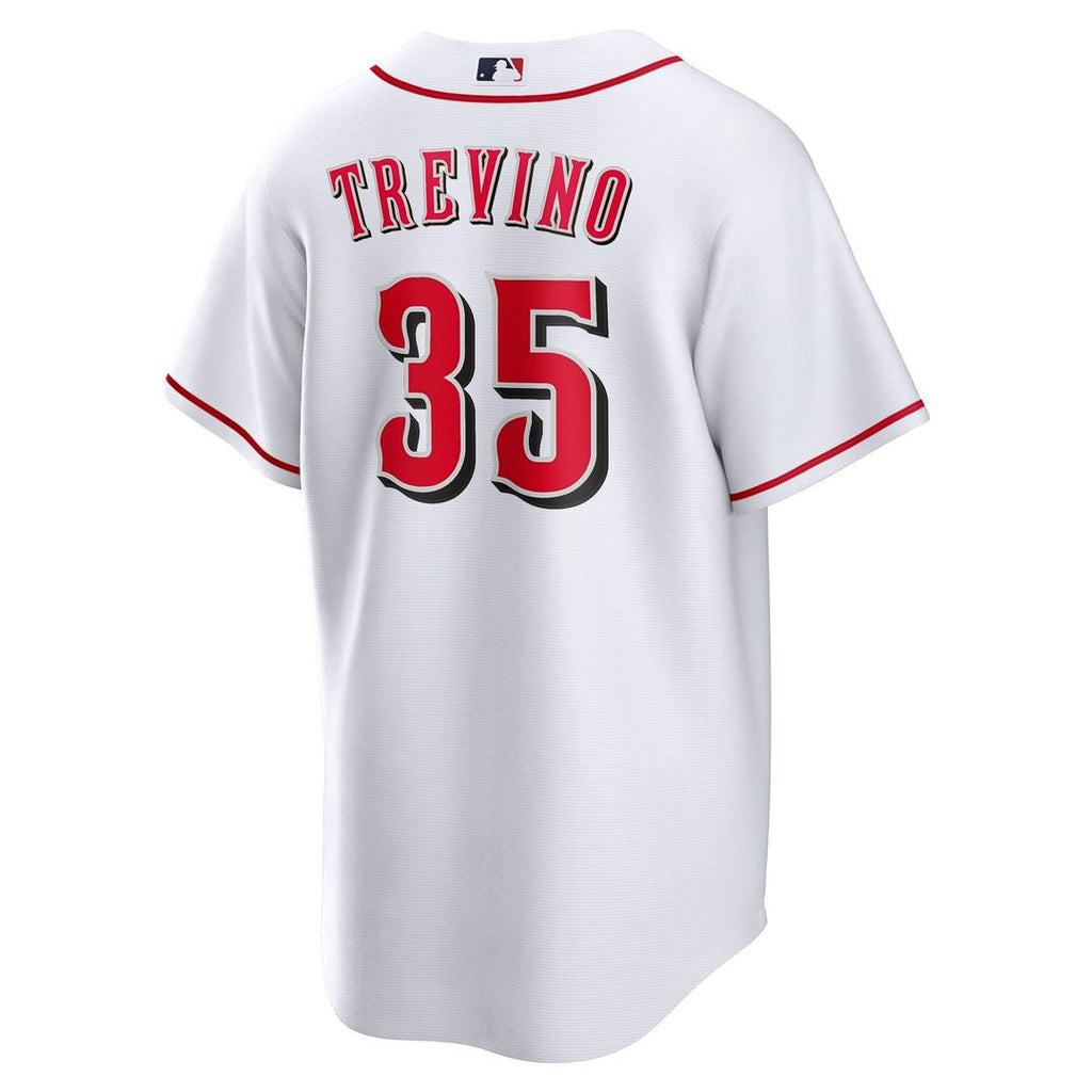 Cincinnati Reds Nike Jose Trevino Home Replica Baseball Jersey - White