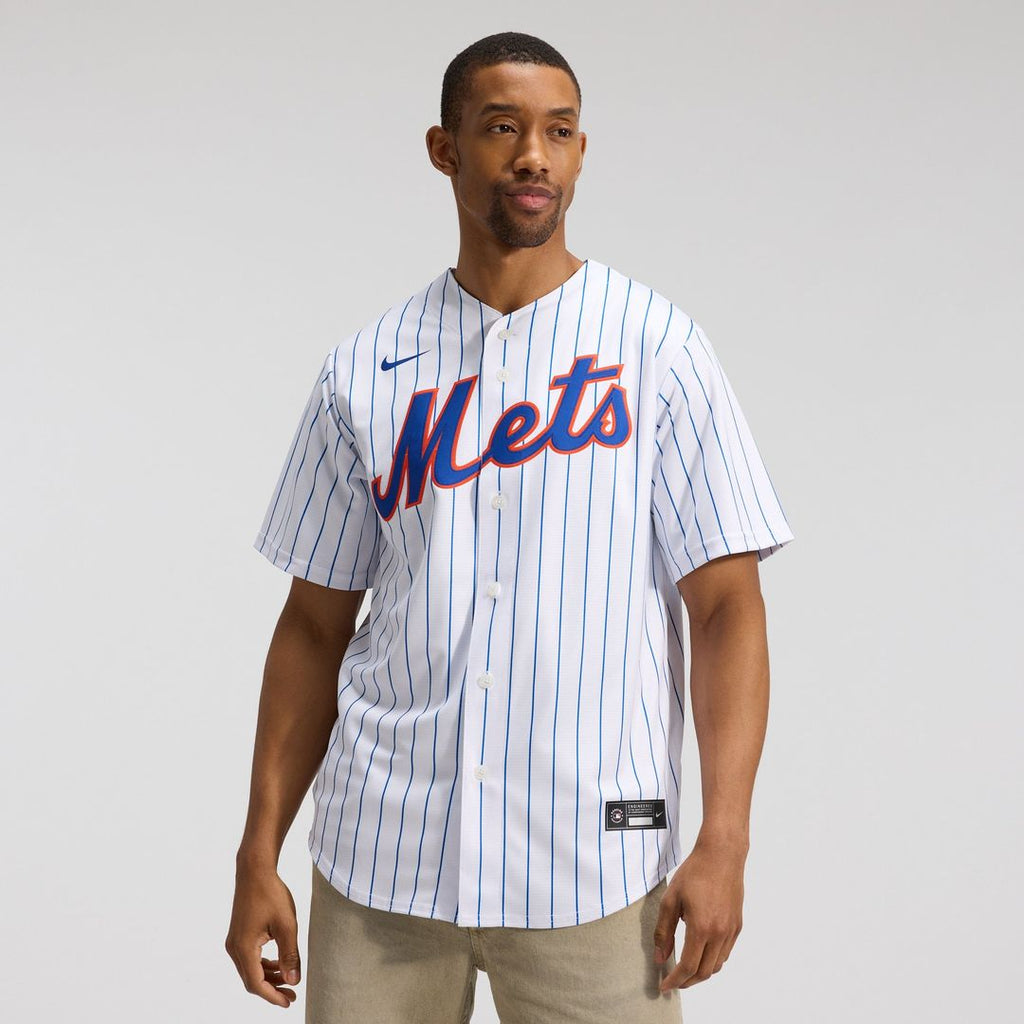 New York Mets Nike Home Replica Baseball Jersey - White