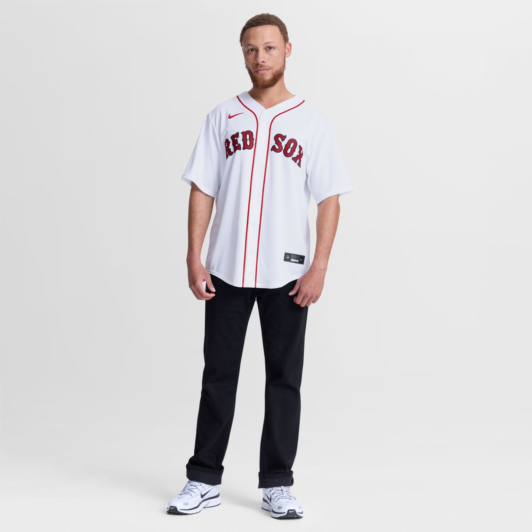 Boston Red Sox Nike Wilyer Abreu Home Replica Baseball Jersey - White