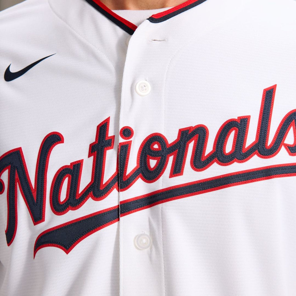 Washington Nationals Nike CJ Abrams Home Replica Baseball Jersey - White