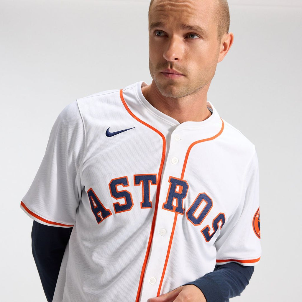 Houston Astros Nike Alternate Limited Baseball Jersey - Orange