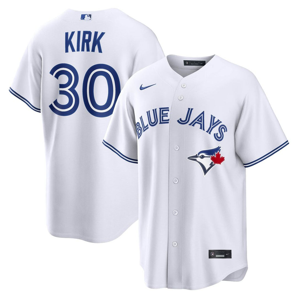Toronto Blue Jays Nike Alejandro Kirk Home Replica Baseball Jersey - White