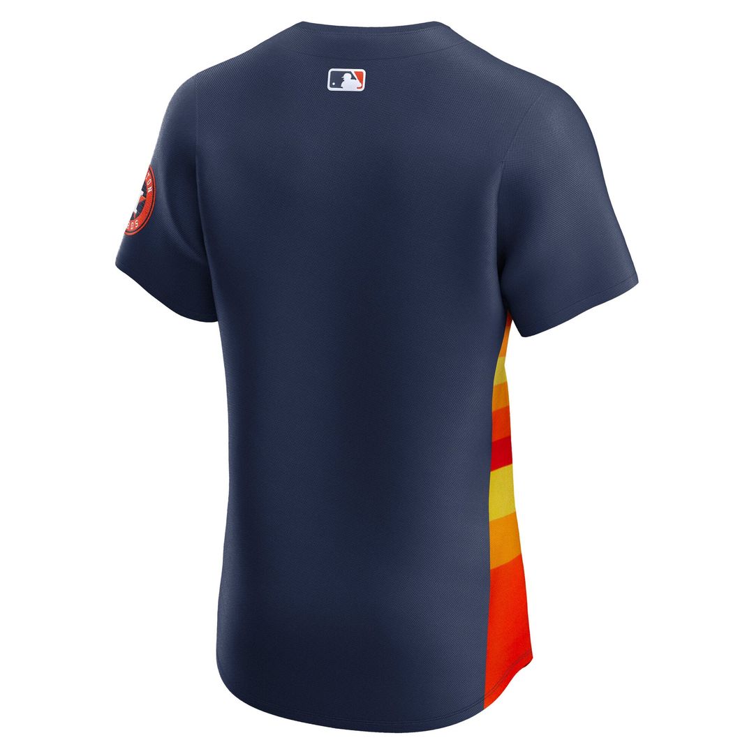Houston Astros Nike Alternate 2 Elite Baseball Jersey - Navy