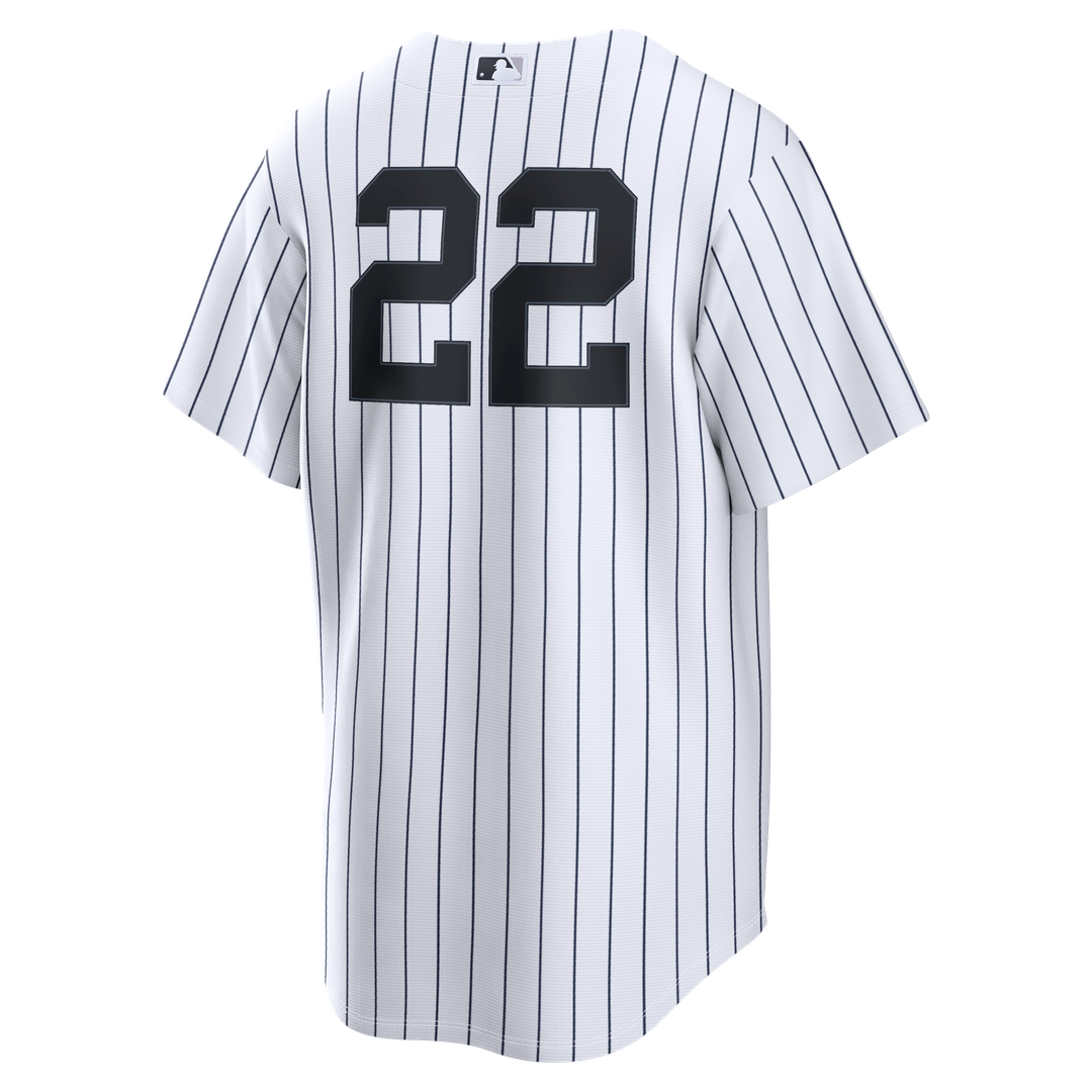 New York Yankees Nike Ben Rice Home Replica Baseball Jersey - White