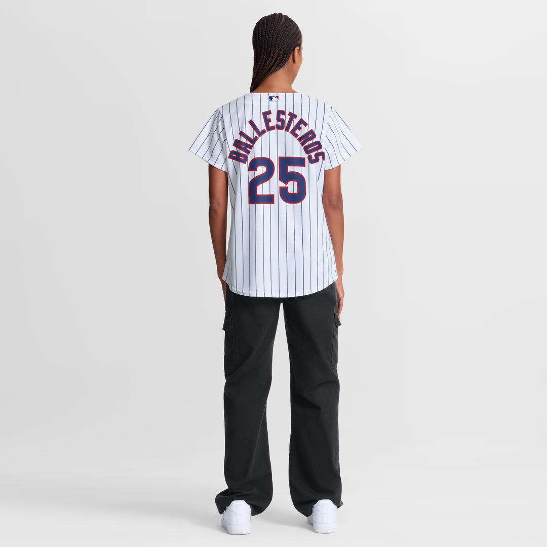 Chicago Cubs Nike Women's Moisés Ballesteros Home Replica Baseball Jersey - White