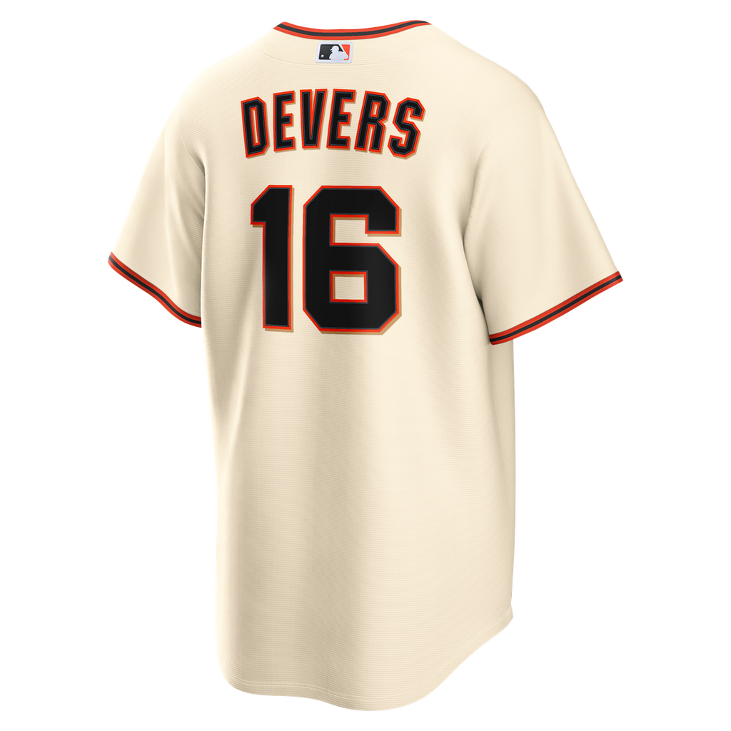 San Francisco Giants Nike Rafael Devers Home Replica Baseball Jersey - Cream