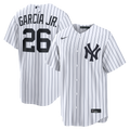 New York Yankees Nike Luis García Jr. Home Replica Baseball Jersey - White