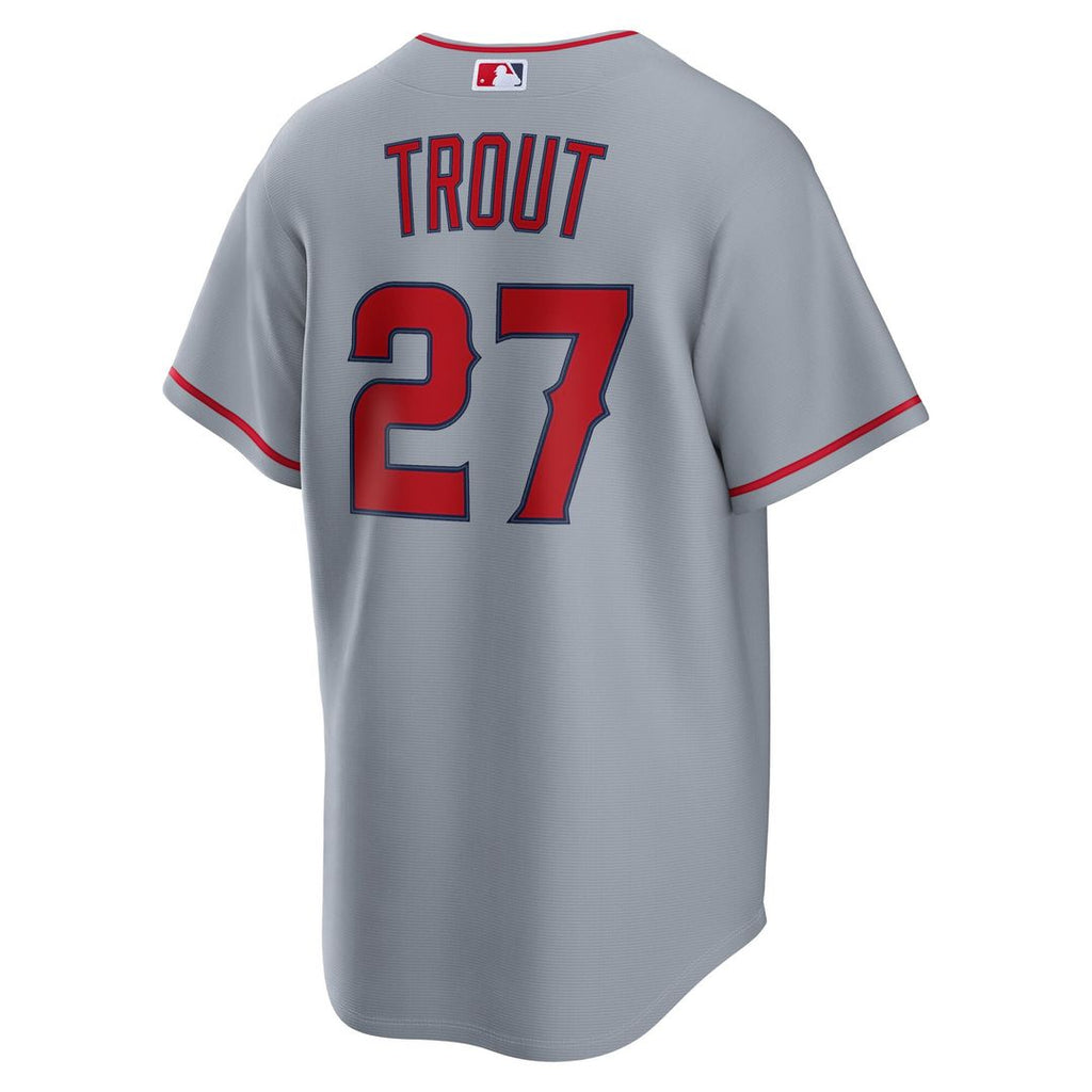 Los Angeles Angels Nike Mike Trout Alternate Replica Baseball Jersey - White