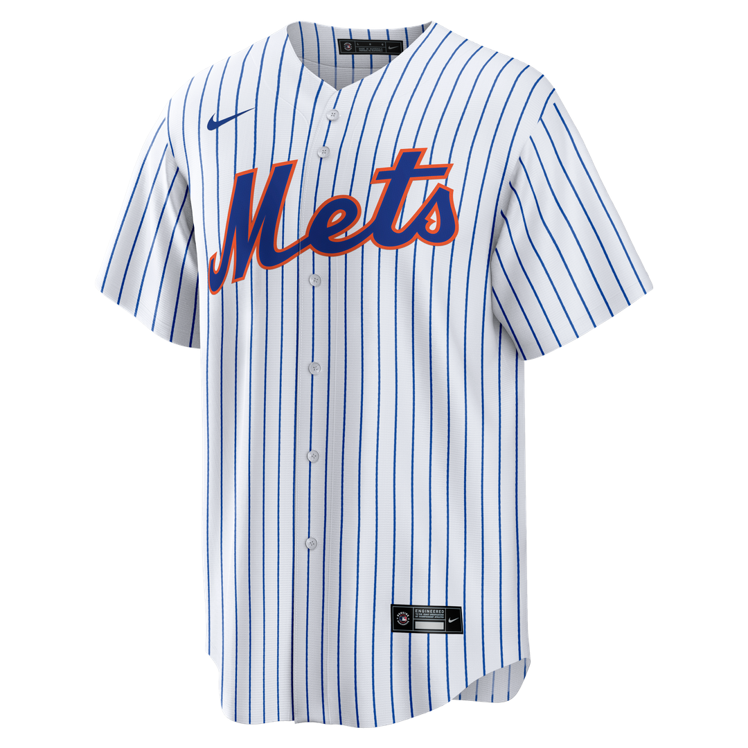 New York Mets Nike Home Replica Baseball Jersey - White