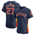 Houston Astros Nike Jose Altuve Alternate Elite Baseball Jersey - Navy