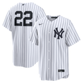 New York Yankees Nike Ben Rice Home Replica Baseball Jersey - White