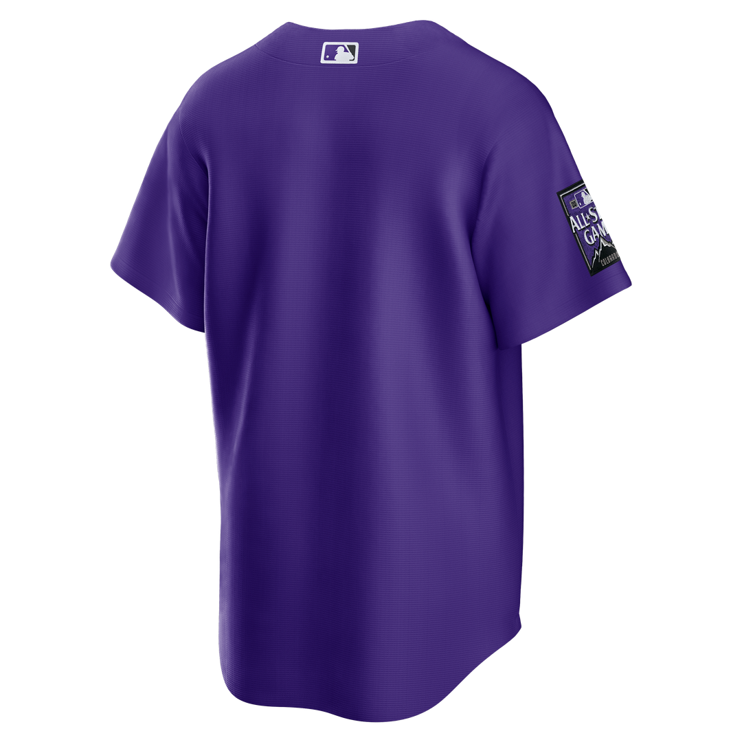 Colorado Rockies Nike Alternate Replica Team Baseball Jersey - Purple