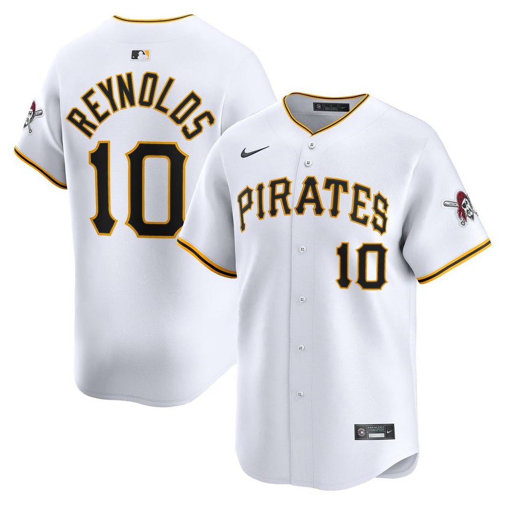 Pittsburgh Pirates Nike Bryan Reynolds Home Limited Baseball Jersey - White
