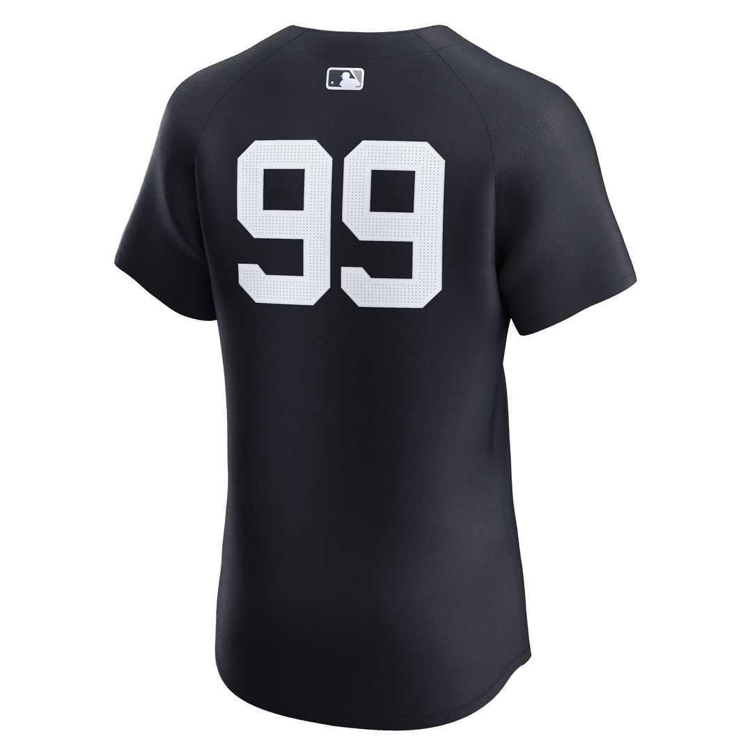 New York Yankees Nike Aaron Judge Alternate 1 Elite Baseball Jersey - Navy