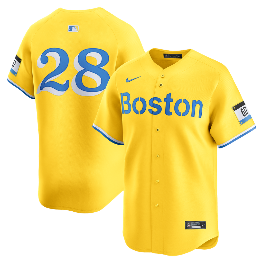 Boston Red Sox Nike Kristian Campbell Alternate Limited Baseball Jersey - Gold