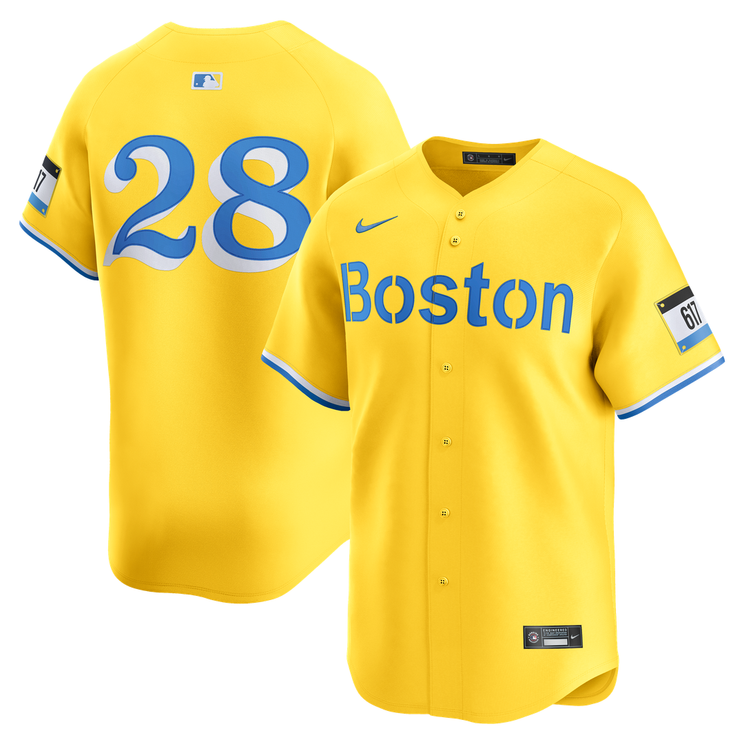 Boston Red Sox Nike Kristian Campbell Alternate Limited Baseball Jersey - Gold