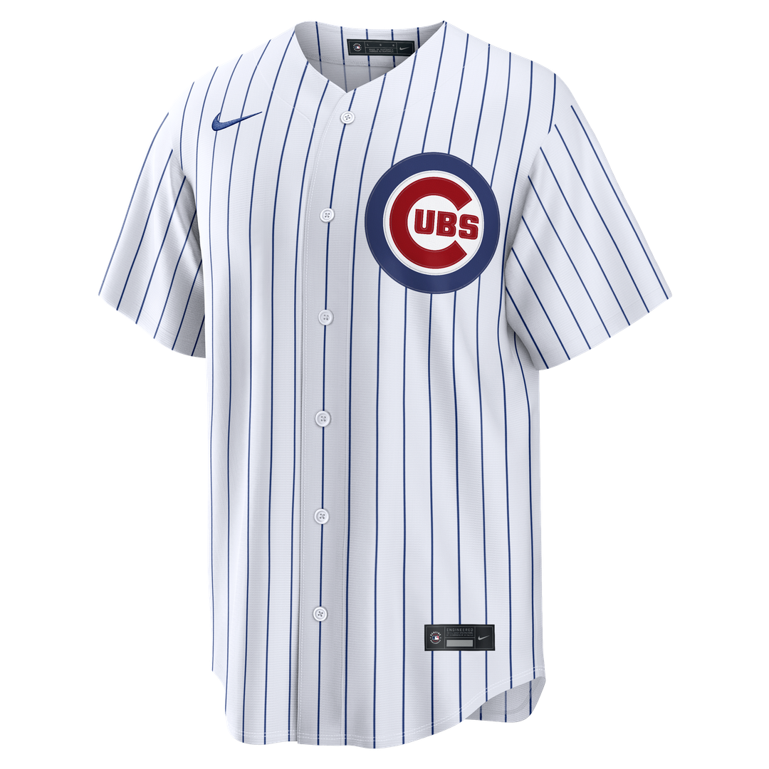 Chicago Cubs Nike Tyrone Taylor Home Replica Baseball Jersey - White