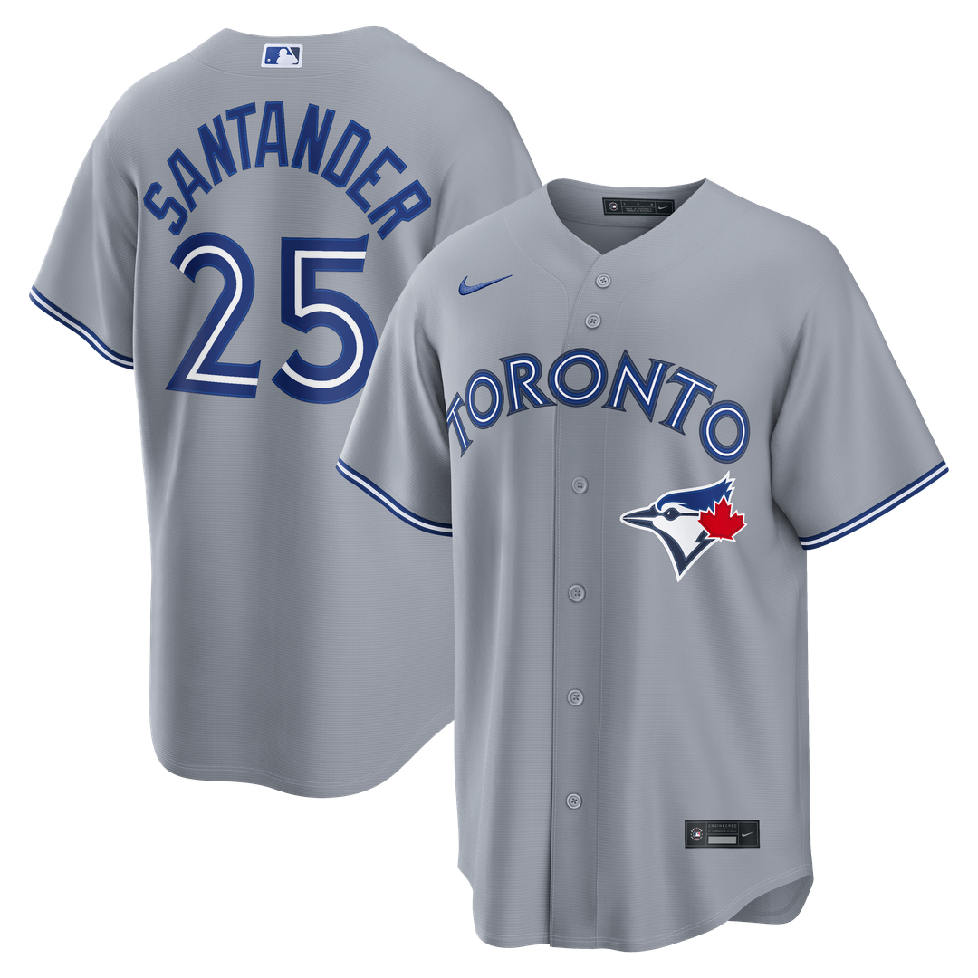 Toronto Blue Jays Nike Anthony Santander Alternate Replica Baseball Jersey - Light Blue