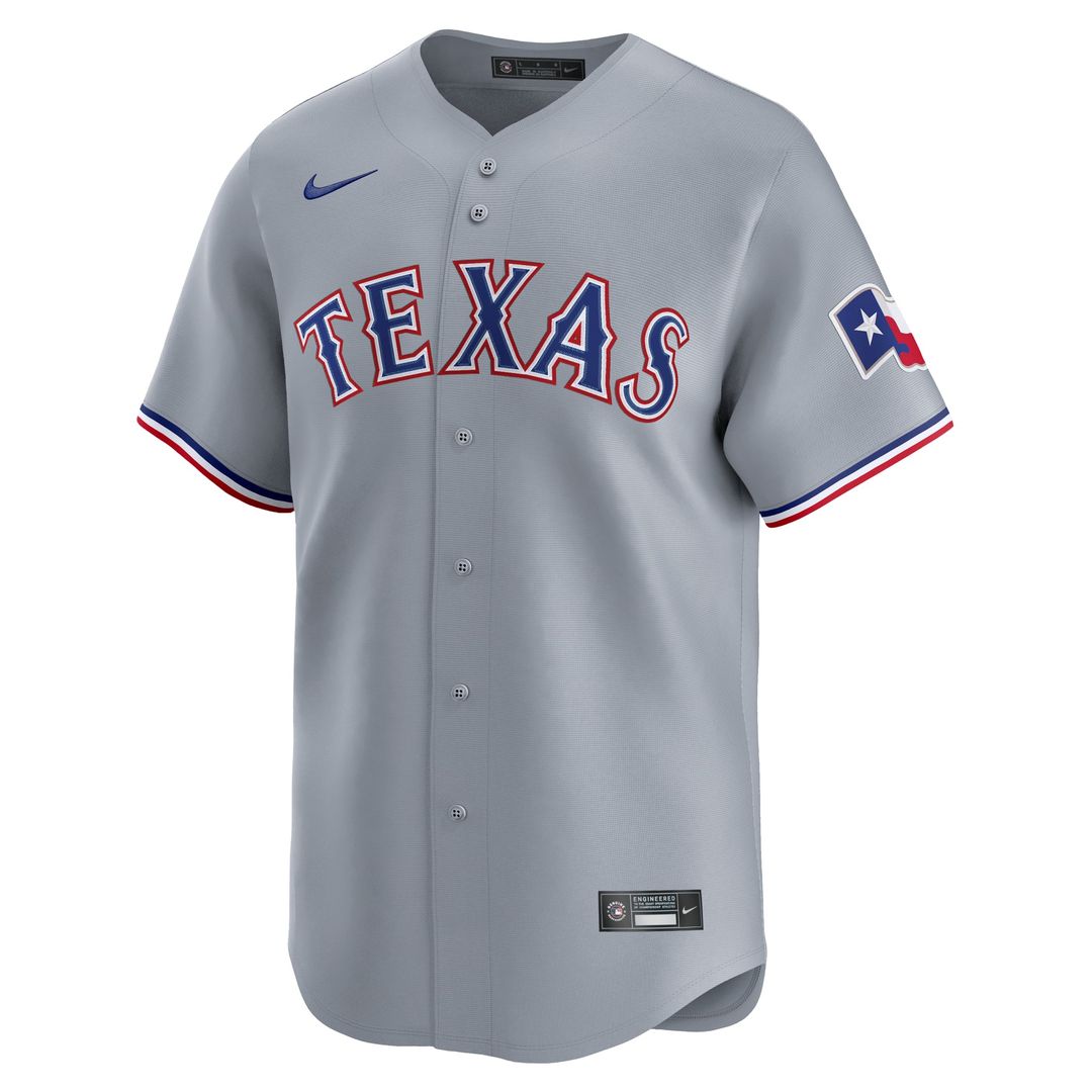 Texas Rangers Nike Corey Seager Road Limited Baseball Jersey - Gray