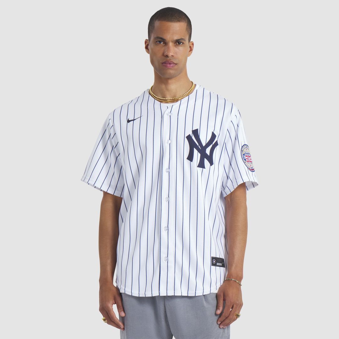 New York Yankees Nike CC Sabathia 2025 Baseball Hall of Fame Name & Number Retired Replica Baseball Jersey - White