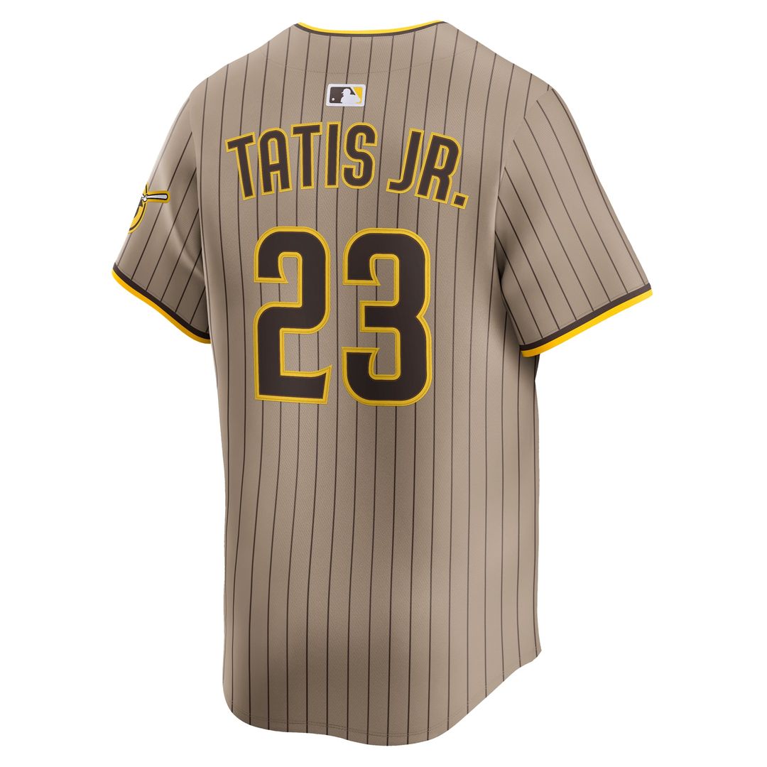 San Diego Padres Nike Fernando Tatis Jr. Road Limited Baseball Jersey - Brown