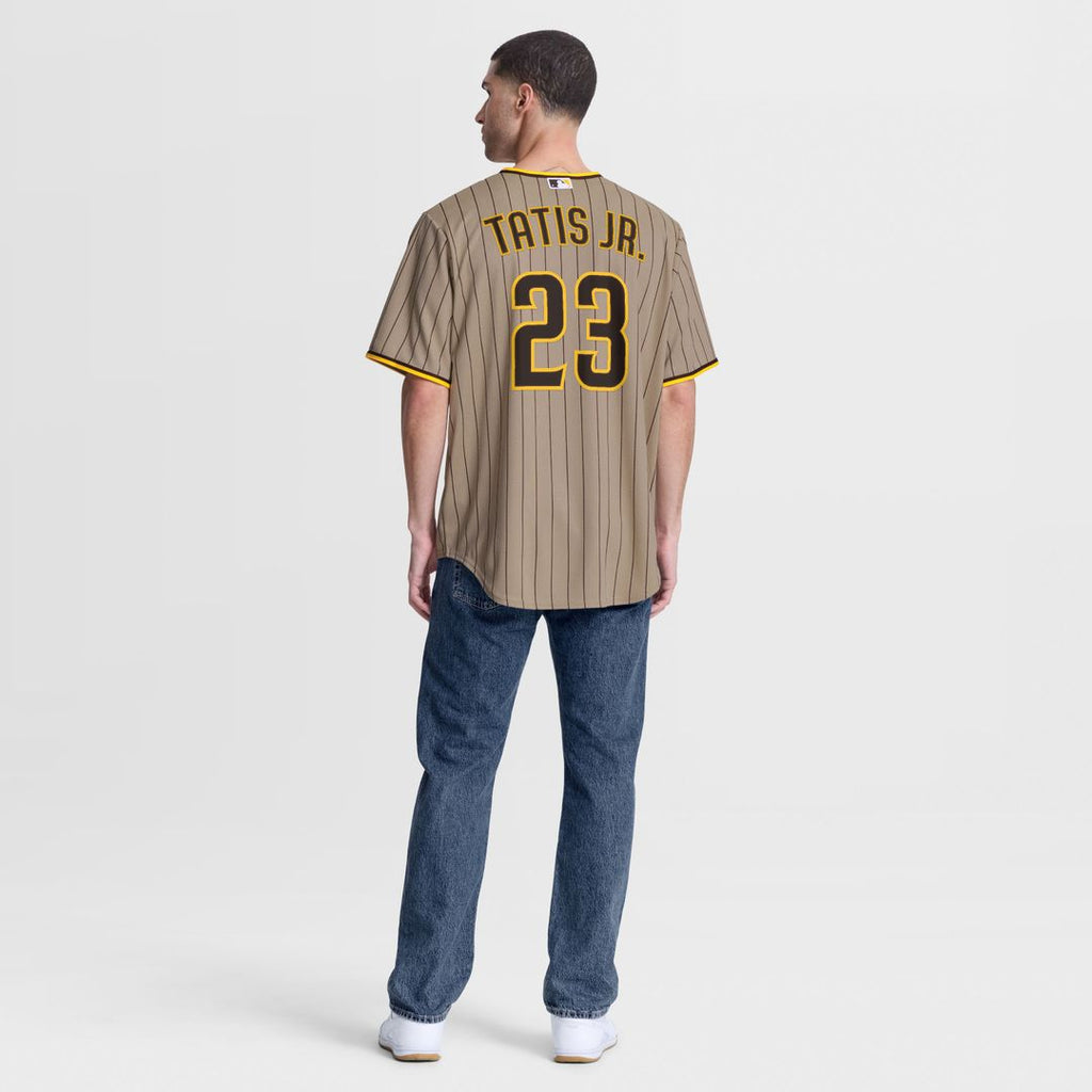 San Diego Padres Nike Fernando Tatis Jr. Alternate Replica Baseball Jersey - Sand