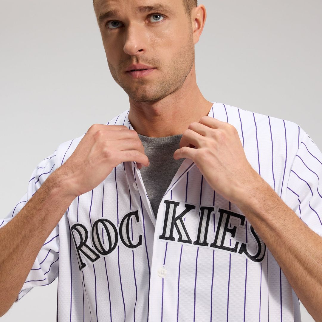 Colorado Rockies Nike Alternate Replica Team Baseball Jersey - Purple