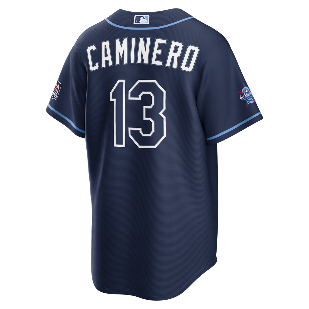 Tampa Bay Rays Nike 2026 All-Star Game Junior Caminero Replica Baseball Jersey - Navy