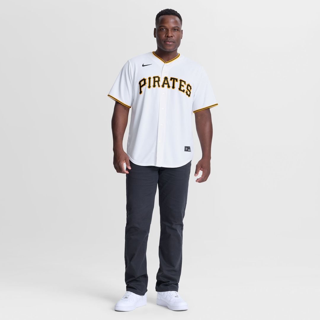 Pittsburgh Pirates Nike Kirby Yates Home Replica Baseball Jersey - White