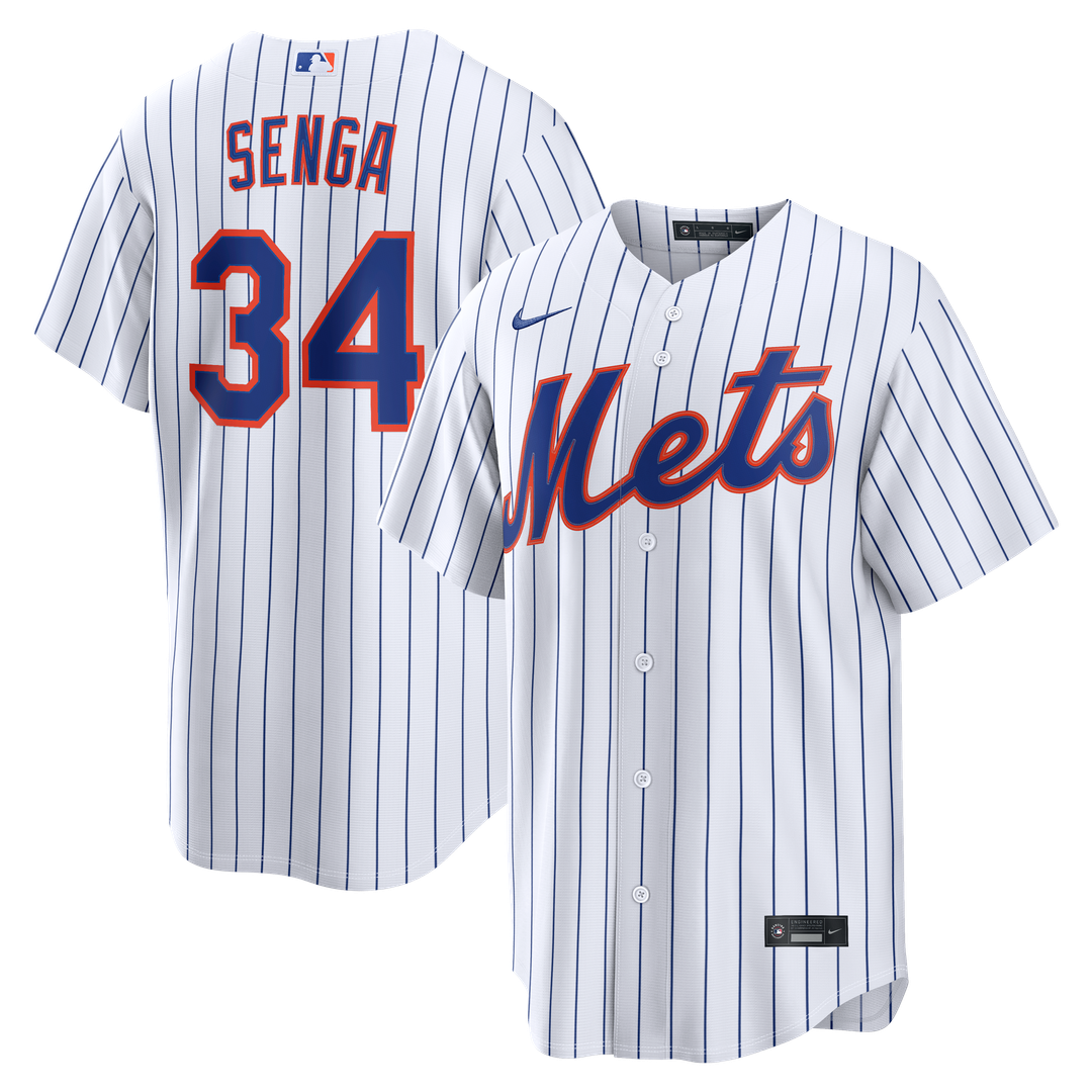 New York Mets Nike Kodai Senga Home Replica Baseball Jersey - White