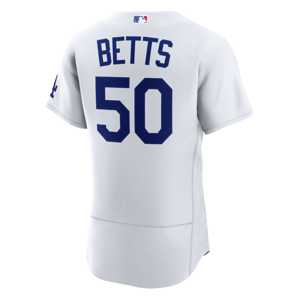 Los Angeles Dodgers Nike Mookie Betts Home Authentic Baseball Jersey - White