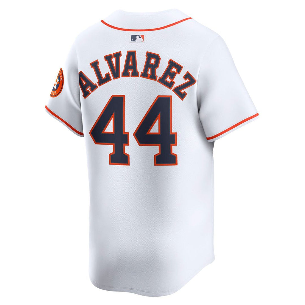 Houston Astros Nike Yordan Alvarez Home Limited Baseball Jersey - White