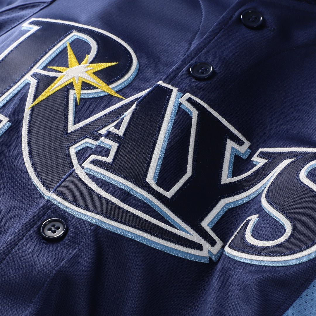 Tampa Bay Rays Mitchell & Ness David Price Authentic Batting Practice Baseball Jersey - Blue
