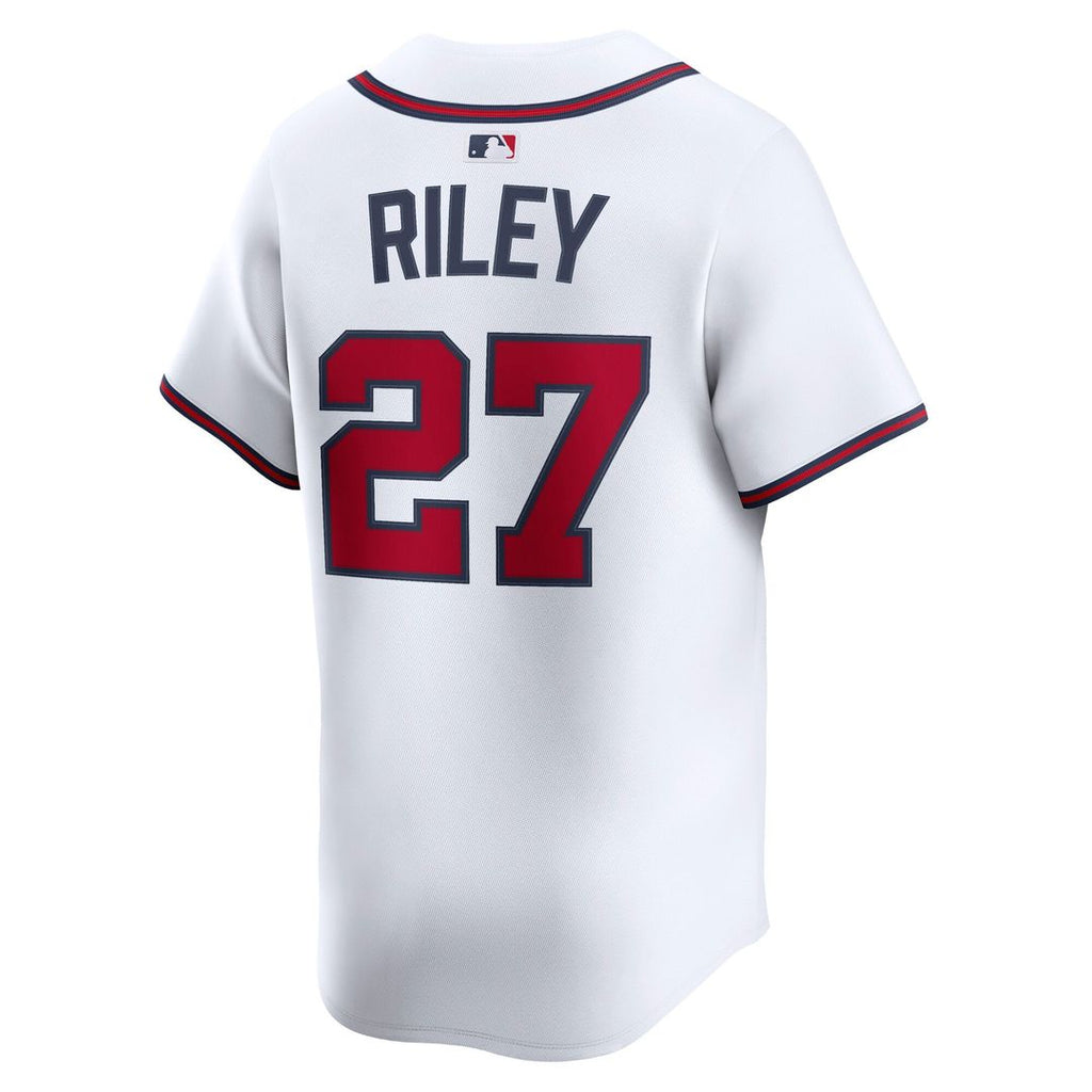 Atlanta Braves Nike Austin Riley Home Limited Baseball Jersey - White