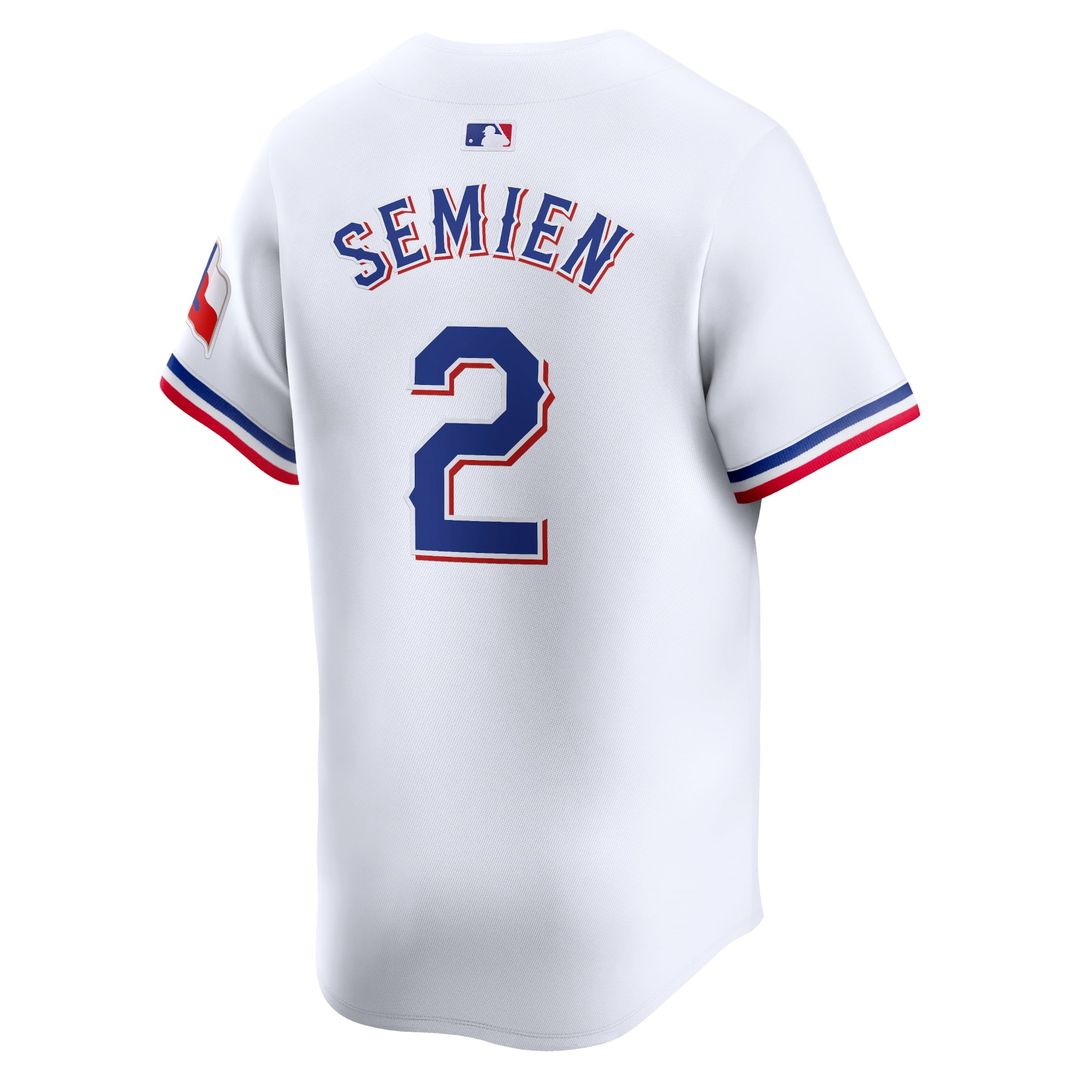 Texas Rangers Nike Marcus Semien Home Limited Baseball Jersey - White