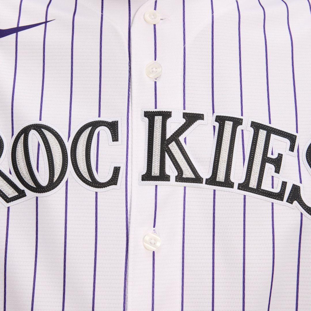 Colorado Rockies Nike Home Replica Team Baseball Jersey - White