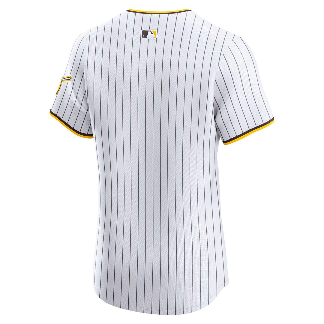 San Diego Padres Nike Home Elite Baseball Jersey - White