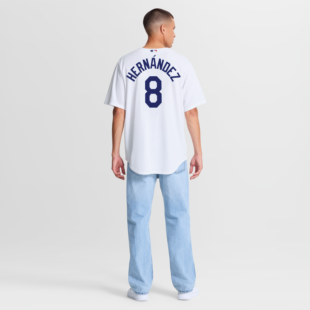 Los Angeles Dodgers Nike Enrique Hernández Home Replica Baseball Jersey - White