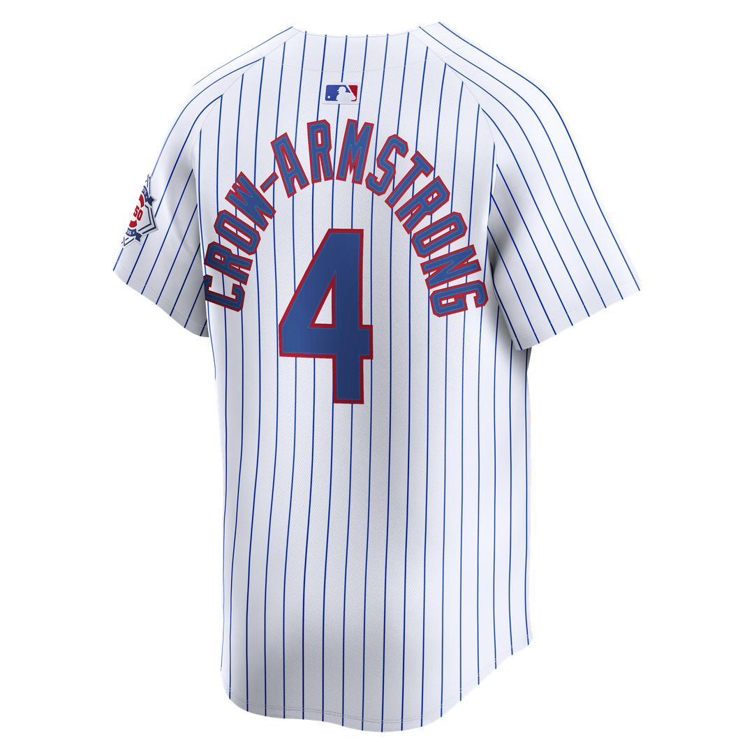 Chicago Cubs Nike Pete Crow-Armstrong 150th Anniversary Limited Baseball Jersey - White