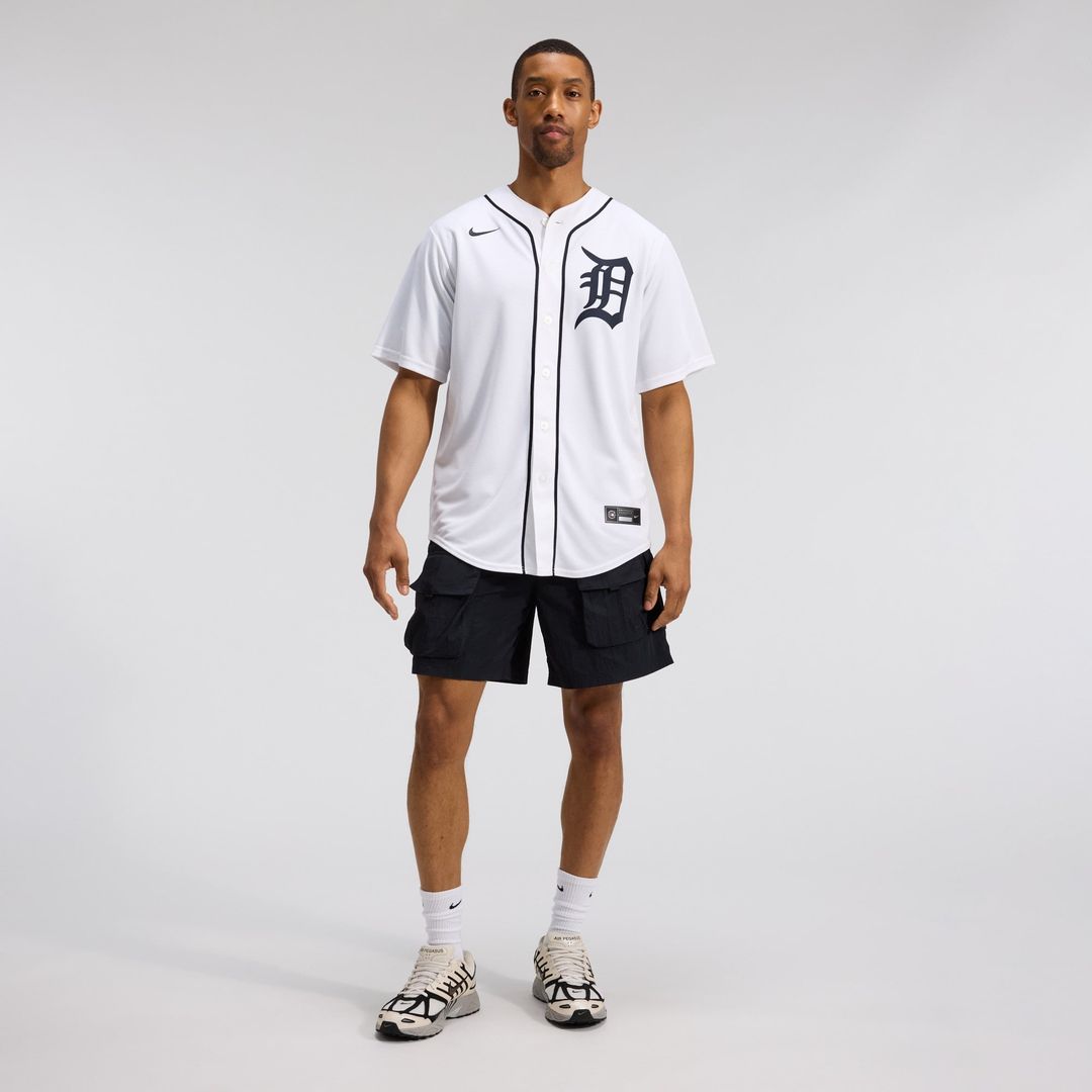 Detroit Tigers Nike Home Replica Baseball Jersey - White