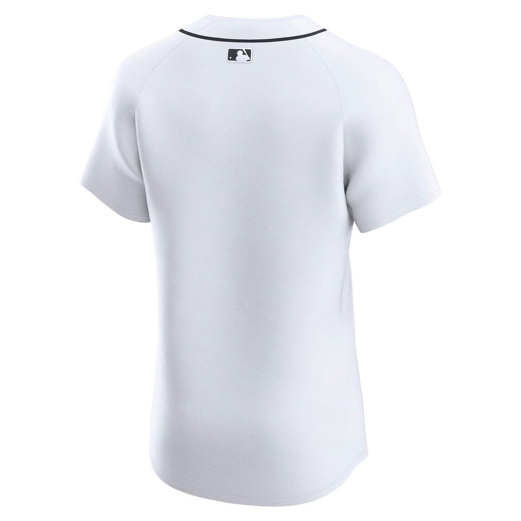 Detroit Tigers Nike Home Elite Baseball Jersey - White