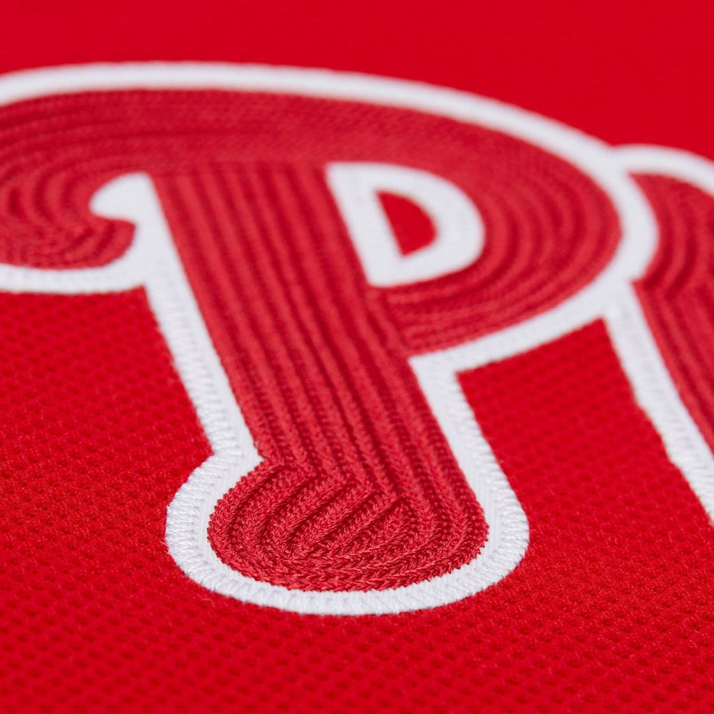 Philadelphia Phillies Mitchell & Ness Ryan Howard Big & Tall Cooperstown Mesh Batting Practice Baseball Jersey - Red