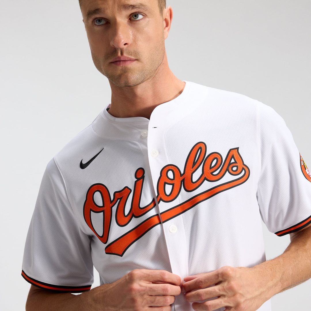Baltimore Orioles Nike Home Limited Baseball Jersey - White